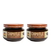 Louisiana Pepper Exchange Chipotle Pepper Puree 4 ounces per jar, Pack of 2