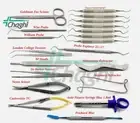 Dental Periodontal Surgery Instruments Probes Retractors Scissor Tweezer