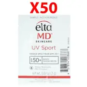 Elta MD UV Sport Broad Spectrum SPF 50 0.07oz/2g SET OF 50