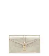 MILAN LOVELETTER CLUTCH in LIGHT GOLD for Women