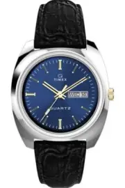 Timex Q Gents Leather Strap Watch TW2W44800