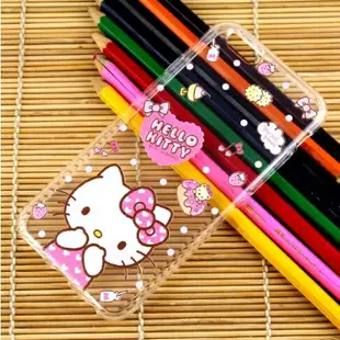 【Hello Kitty】iPhone 6/6s 立體彩繪透明保護軟套