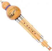 Bamboo Hulusi Flute Hulusi Instrument Professional Playing Hulusi Wind Instrument Flute Student Adult Beginner Calabash Flute