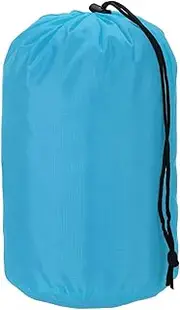 uxcell Stuff Sack, Nylon Waterproof Storage Sacks Portable Drawstring Dry Stuff Bag Gear Organization with Toggle, 4x8Inch Fit for Backpacking Camping Traveling Hiking(Blue)