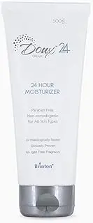 Brinton Doux 24 Hour Moisturizer Cream Face, Moisturizer, For Women, Ladies, Men, Man, 100 g, blue
