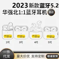 在飛比找蝦皮購物優惠-【現貨秒發】2023華強北適用於蘋果手機無綫藍牙耳機悅虎洛達
