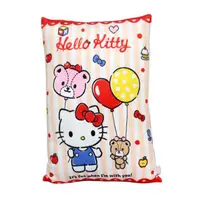 在飛比找樂天市場購物網優惠-小禮堂 Hello Kitty 絨布長方抱枕 25x40cm