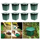 8pcs Garden Eco-friendly Snail Cage Slug Houses Catcher Trap Trapper Control