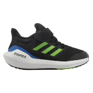 adidas 童鞋 Ultrabounce EL K 黑 綠 中童 大童 小朋友 緩震 運動鞋 魔鬼氈 愛迪達 IG5396