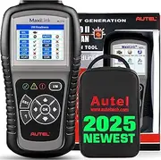 [Autel] MaxiLink ML519 Enhanced Mode 6 OBD2 Scanner Auto Diagnostic Scan Tool Check Engine Fault Code Reader CAN Scan Tool, Upgraded Ver. of AL319