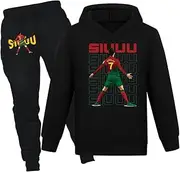 [Forlcool] NO 7 Football Kit Tracksuits Training Casual 2-Piece Boys Outfits 3-13 Years