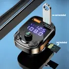 Auto Car Parts Bluetooth 5.0 FM Transmitter 2 USB Fast Charger QC3.0 Universal