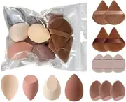 Makeup Sponge Set,Foundation Blender Sponge for Makeup - Soft Beauty Sponge Blender for Liquid Foundation Concealer Powder Sunscreen and Cream