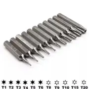 Torx Bit Screwdriver Set CR-V Security T1 T2 T3 T4 T5 T6 TR8 TR9 TR10 TR15 TR20
