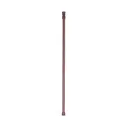 High Carbon Steel Window Curtain Rail Telescopic Spring Tension Rod for Bathroom Kitchen40-65cm