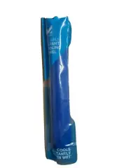 Mission Reusable Cooling Towel Blue On-the-Go Size 8" x 30" Free Shipping!