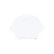 [Alexander Wang] Alexander Wang Short-sleeve Polo Shirt S WHITE