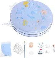 BESTonZON 1 Set 's 100-day Footprints Suit Footprint Keepsake Kit Newborn Footprint Kit Footprint Kit Shower Footprint Ornament Kits for Babies Newborn Mud