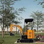 1.5 Ton Mini Crawler Excavator – Efficient Mini Digger for Digging, Landscaping, & Construction Projects – Compact Earth-Moving Machine for Tight Spaces