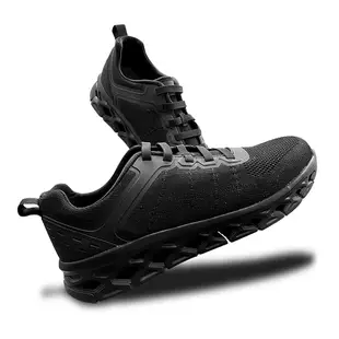 【La proie 萊博瑞】男式休閒健走鞋(鞋帶款)FAB071030-兩色 EU43 黑色