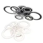 Flush Mount Ceiling Fan Light LED Nordic Style for Bedroom