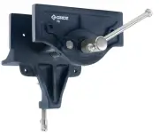 Portable Woodworking Vise, 6-Inch, Clamp on or Bolt to Bench, Cast Iron with "To