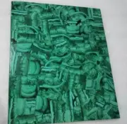 Square Malachite Coffee Tea Table Top Precious Modern Arts Luxury Home Furniture