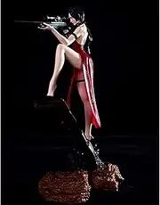 Resident Evil Figure, Ada Wong Figure Statues 34cm/13.4inch Figurine PVC Statue Model Action Figures Anime Collection Decoration for Anime Fan Gift