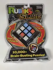 New RUBIK'S SLIDE 10,000+ Brain Busting Puzzles ELECTRONIC GAME Rubiks Cube