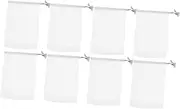 ERINGOGO 8Pcs Facial Exfoliating Mesh Soap Foaming Bags Sturdy Net Pouches for Deep Cleansing for Skin Health and Brightening Soap Saver for All Ages