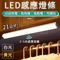 在飛比找樂天市場購物網優惠-LED感應燈條 人體感應燈 自動感應燈 感應燈條 玄關燈 小