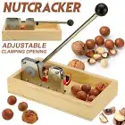 Macadamia Opener Peeling Machine Walnut Tool Nut Cracker Handle Multipurpose AU