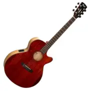 Cort SFX Myrtlewood Brown Venetian Cutaway Slim Acoustic Guitar Fishman