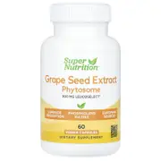 Super Nutrition, Grape Seed Phytosome, 300 mg, 60 Veggie Capsules