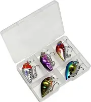 Fishing Lure Bait Box Set Floating Crankbait Minnow Bait Crankbaits Wobblers Fishing Bait for Trout Perch Bass Zander Fishing Fishing Tackle