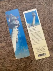 Statue of Liberty Norman Rockwell Bookmark 2-Sided NEW