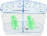 Box Aquarium Isolation Box for Fish Breeding Removable Divider Hatchery Safe Transparent Design Convenient Fish Feeding and Separation for Born Fry and Juvenile