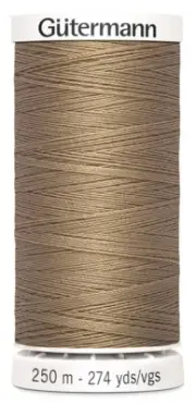 Gutermann 250P-536 Sew-All Thread 274yd-Tan