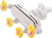 BRIGHTFUFU Cute Rabbit Phone Holder for Car Adorable Air Vent Stand for Mobile Devices Versatile Support for Navigation Video Fit Car Accessory Easy Installation