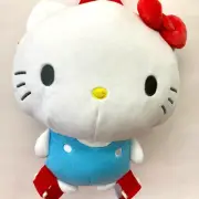 Japan Sanrio Hello Kitty Fluffy Plush Backpack For Children New with Tag