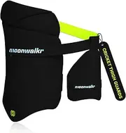 moonwalkr Thigh Guard 2.0 Cricket Black