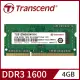 Transcend 創見 4GB TSRam DDR3 1600 筆記型記憶體(TS512MSK64V6H)