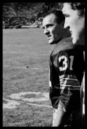 Green Bay Packers Fullback Jim Taylor during the St Louis Cardinal- Old Photo 32