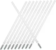 Gatuida 10pcs Invisible Ink Pen Refills UV Light Replacement Pen Refills for Adults High Performance School Supplies for Clear Highlighting and Private Notes