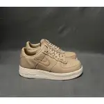 NIKE AIR FORCE 1 RETRO PRM  US9 27CM 杏色 奶茶色 奶油底 皮革 NIKELAB