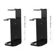 2Pcs Light Saber Stand Wall Mount Display Acrylic Light Sword Holder Rack Black