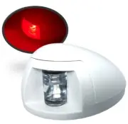 Marine Boat White LED Navigation Bow Light Red Port Horizontal Mount 23LM IP67