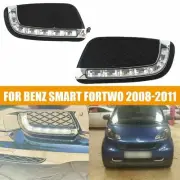Front LED DRL Daytime Running Lamp Fog Light u For Benz Smart Fortwo 2008-2011 (for: Smart)