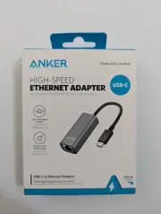 Anker USB C to Ethernet Adapter, Portable 1-Gigabit Network Hub, 10/100/1000 Mbp