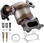 BDFHYK Front Exhaust Manifold Catalytic Converter with Gasket Kit Direct-Fit Compatible with Honda Fit 2015-2020, L4 1.5L, EPA Compliant, Replace# 641585, 674-081